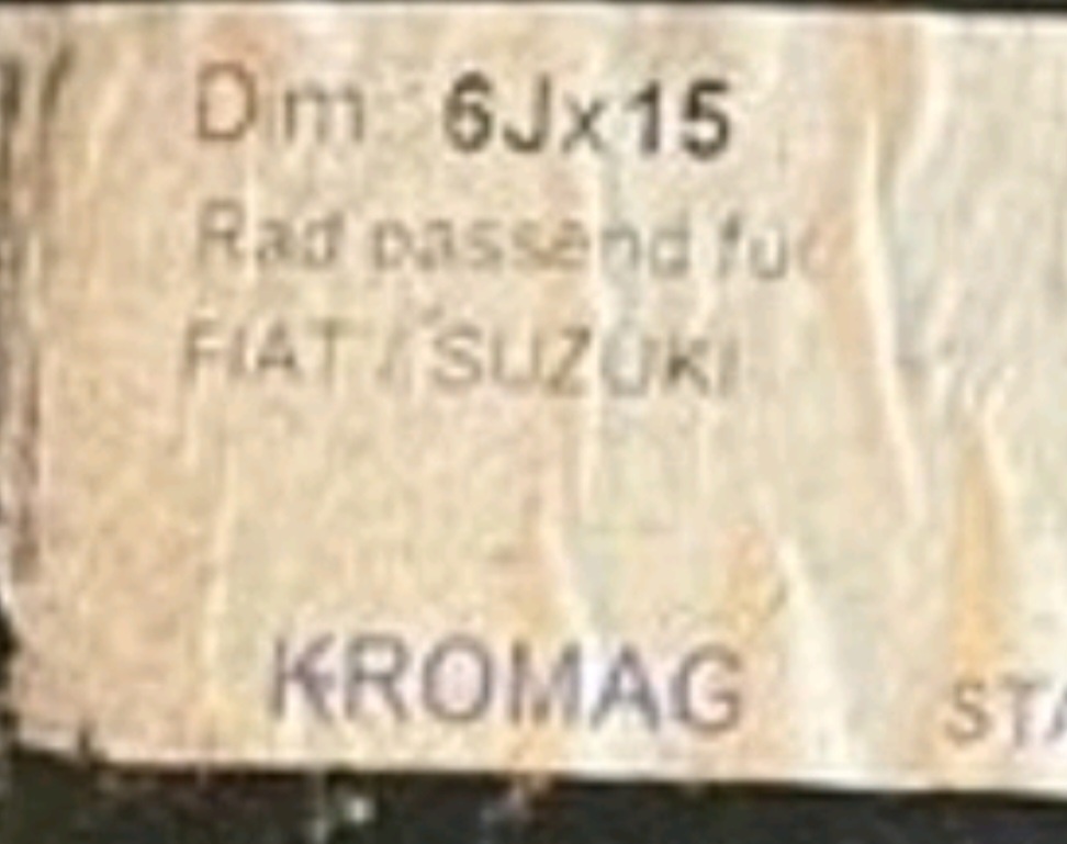 kola SUZUKI plechy - 3