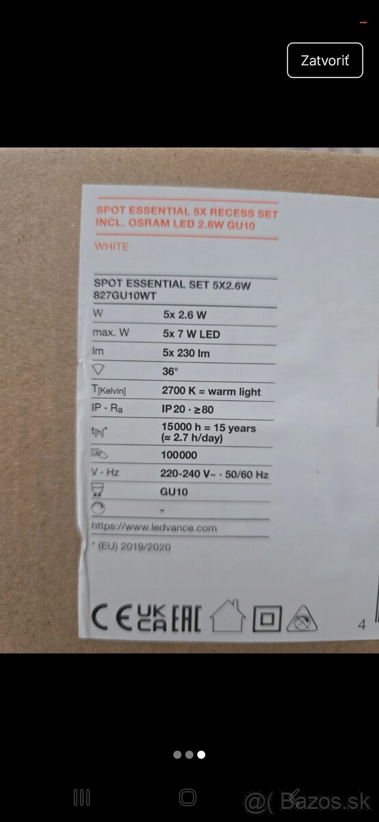 Ledvance bodové svetlá - 3