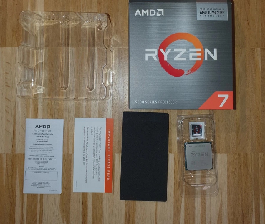 AMD Ryzen 7 5800X3D - plně funkční procesor - 3