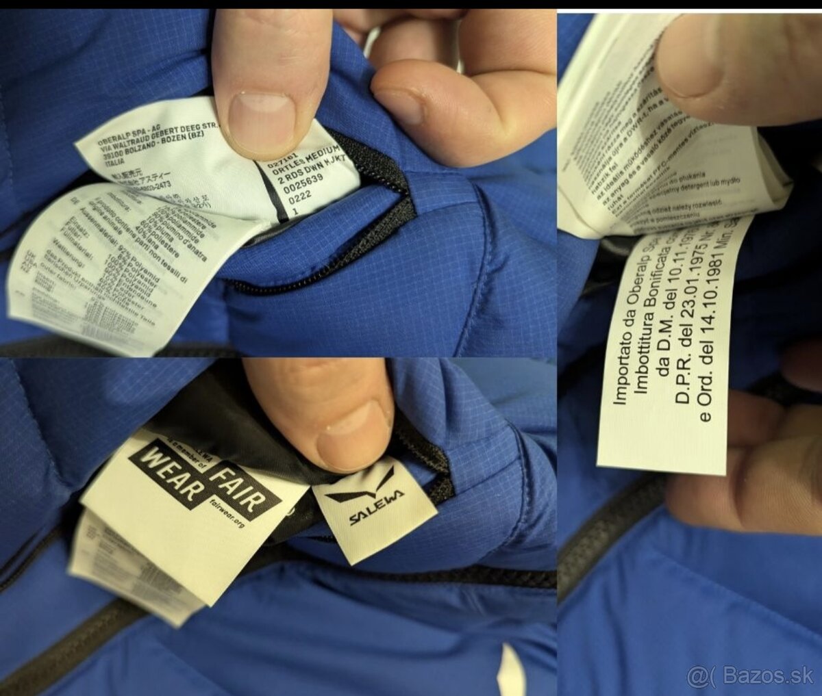 Pánska zimná treková bunda Salewa Ortels - 3