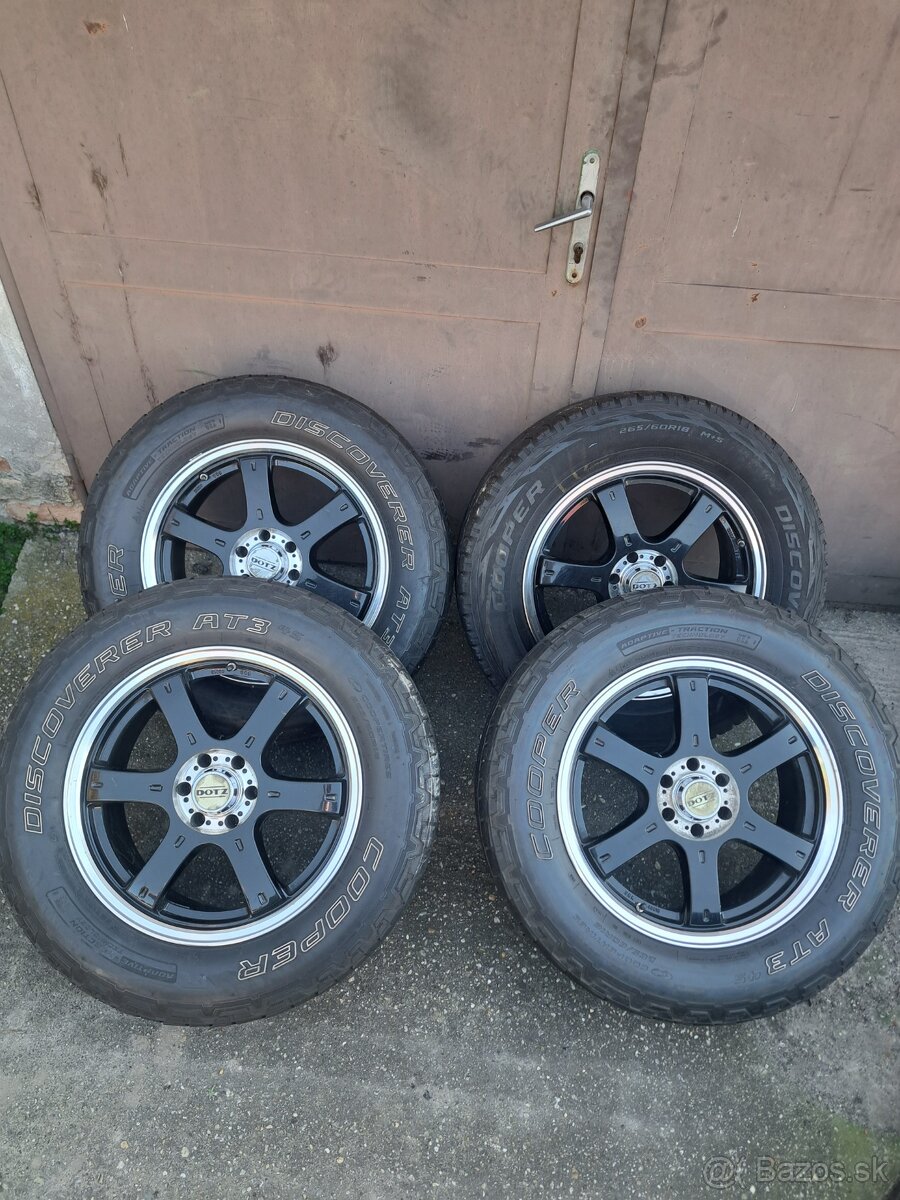 Predám Alu kola 6x114,3 R18 DOTZ - 3