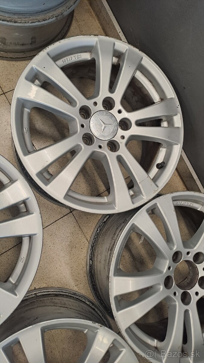Alu disky mercedes c 16 original - 3