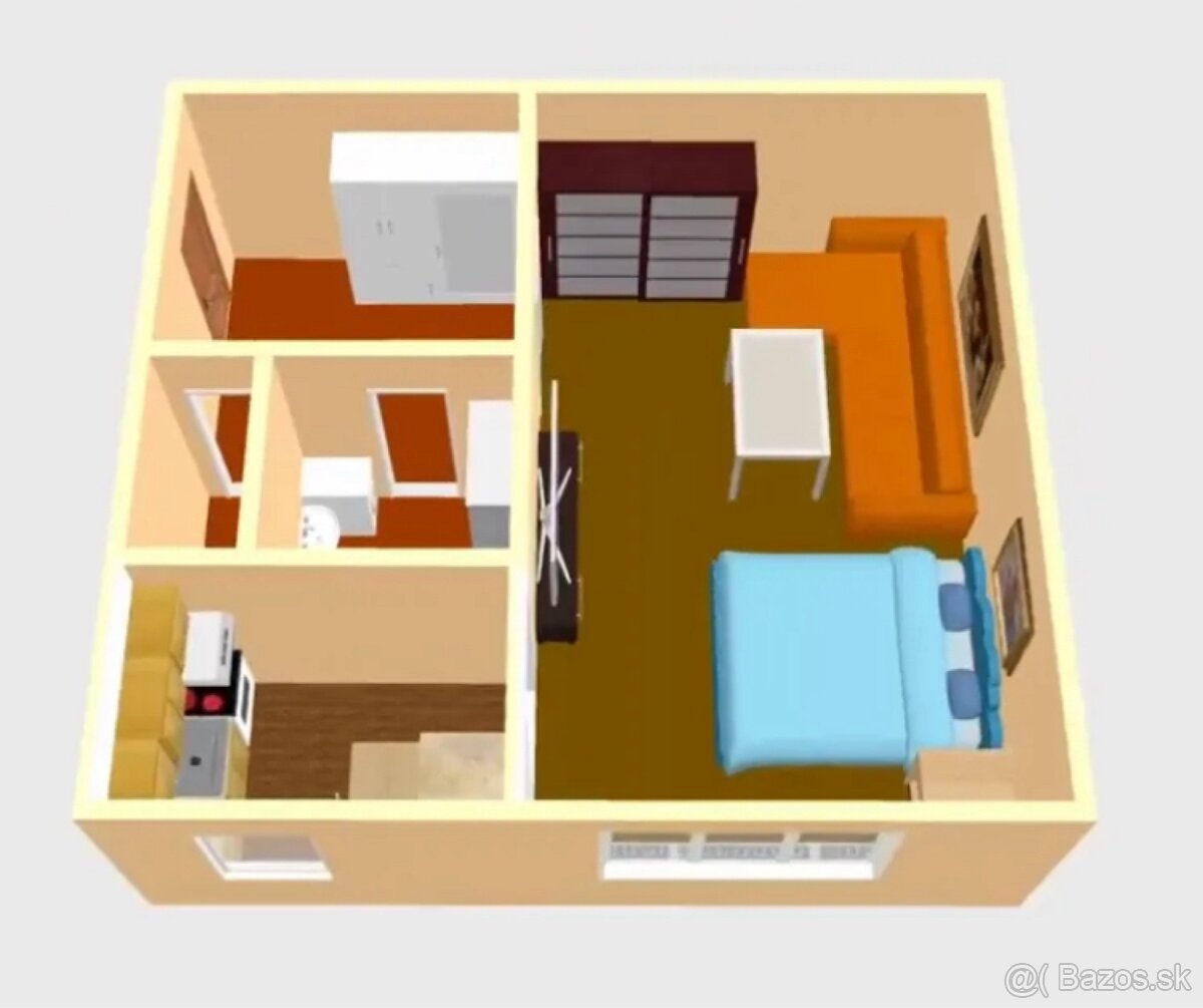 Predaj 1 izbový byt Levice - 3