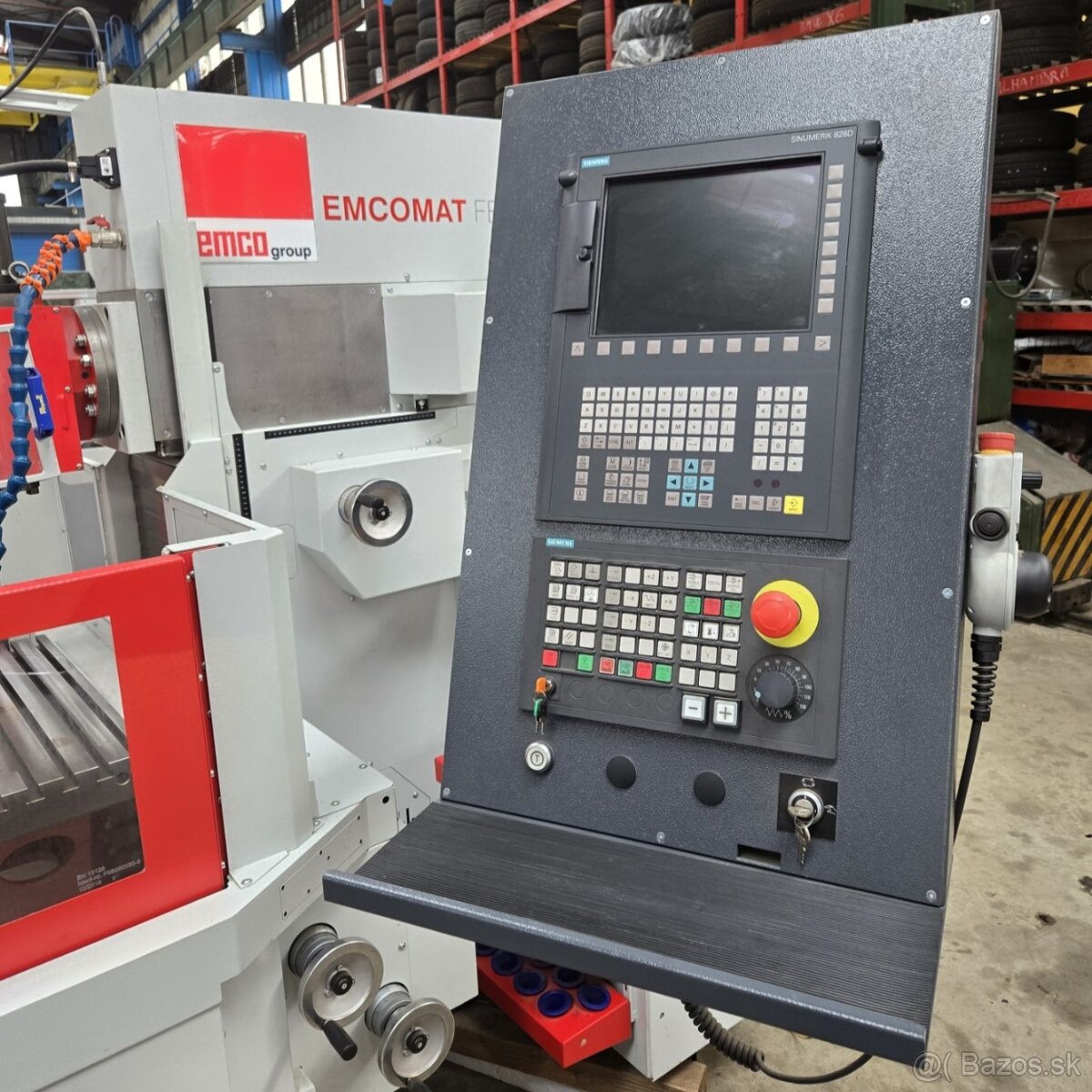 nástrojárska CNC frézka EMCO so Sinumerik 828D - 3