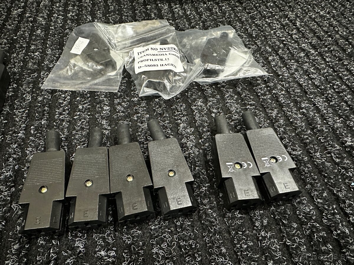 Euro konektor C13,C14 - 3