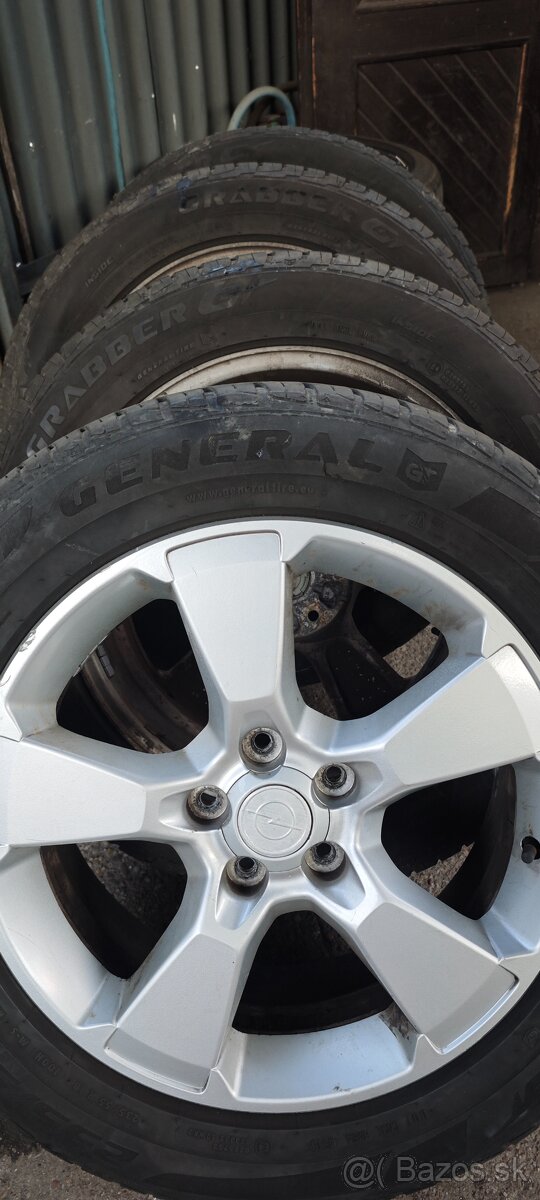 Opel antara kolesá 235/55 R18 - 3