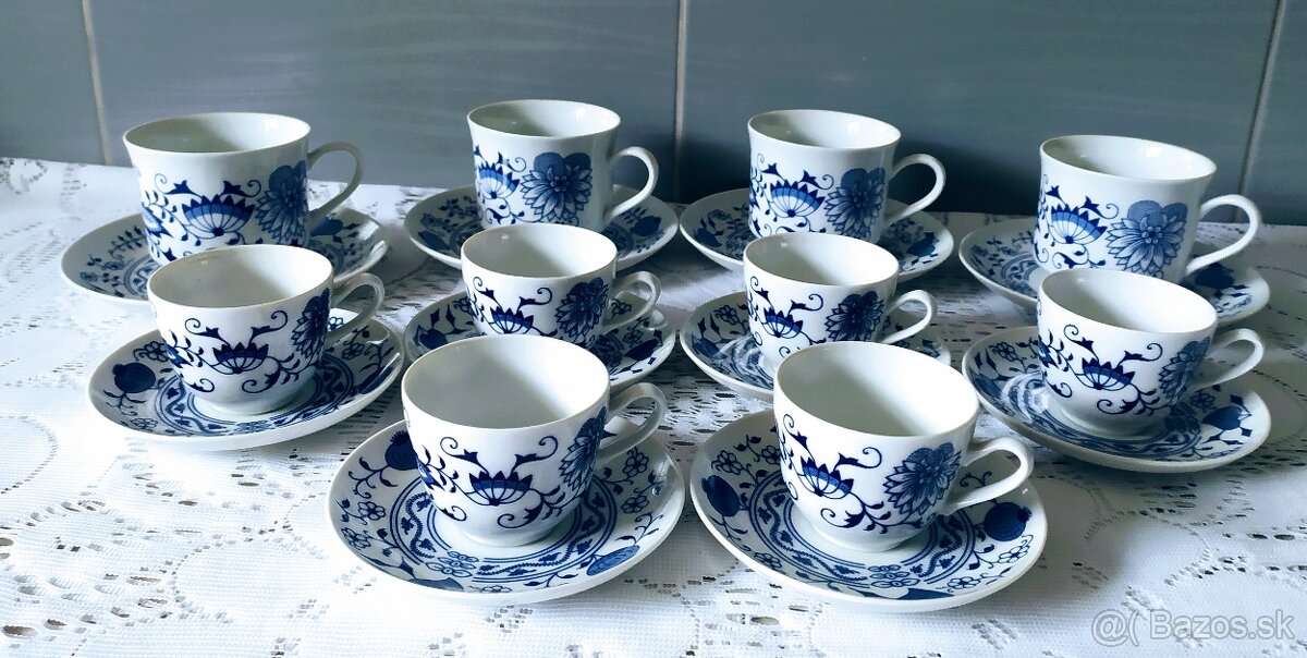 Porcelán - cibuľák - 3