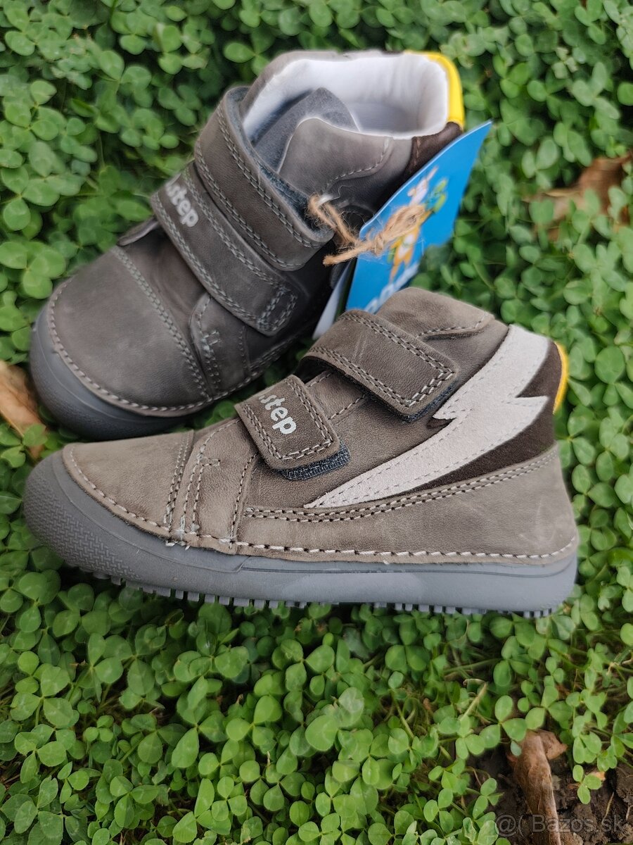 D.D.Step barefoot členkové topánky – sivé - 3