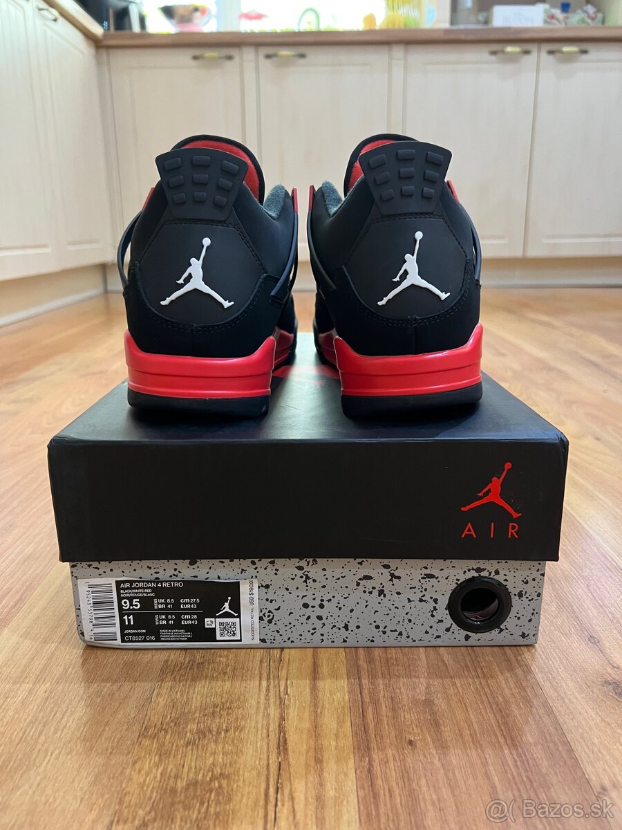 Jordan 4 Retro Red Thunder - 3