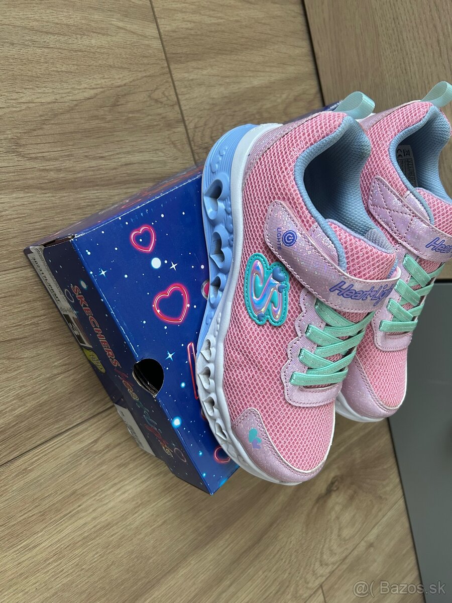 Svietiace tenisky Skechers veľ. 35 - 3