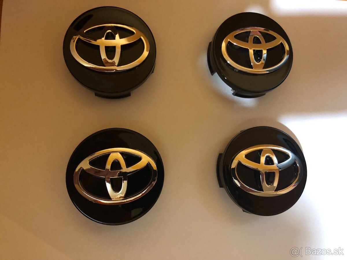 Stredové krytky (pukličky) Toyota priemeru 57,60 a 62 mm - 3