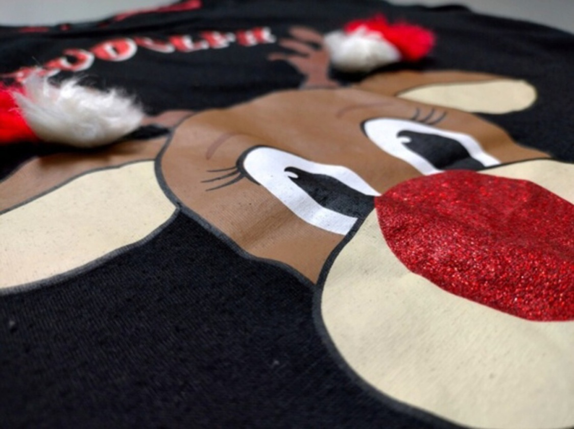 vianocne tricko Rudolf s kratkymi rukavmi - 3