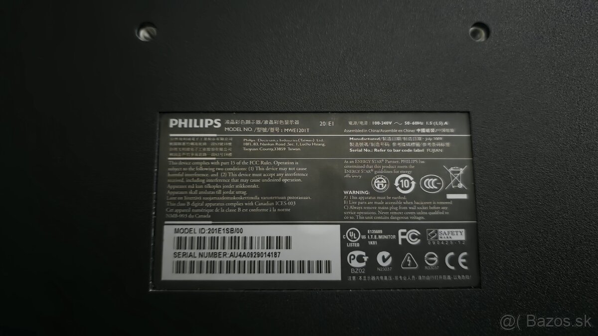 monitor PHILIPS 201E1SB - 3