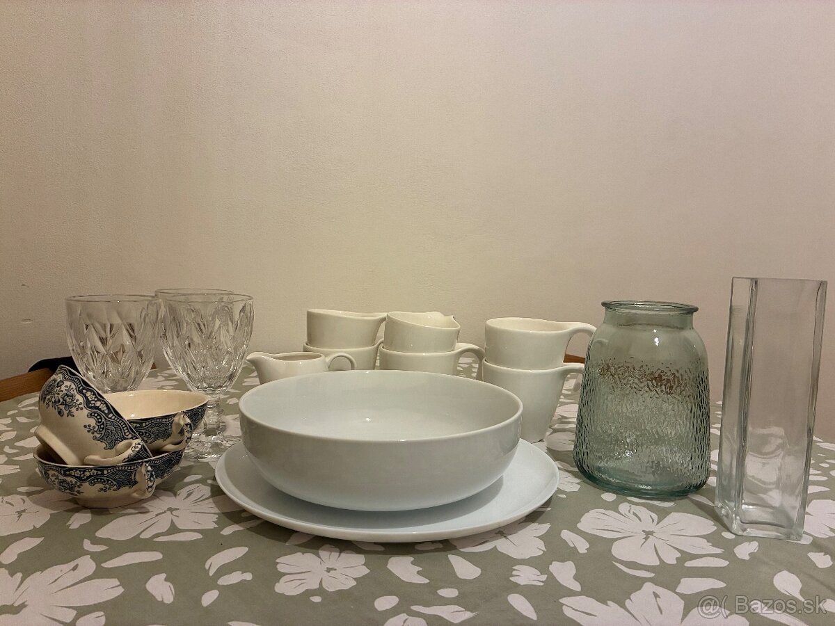 Porcelán a sklo - 3