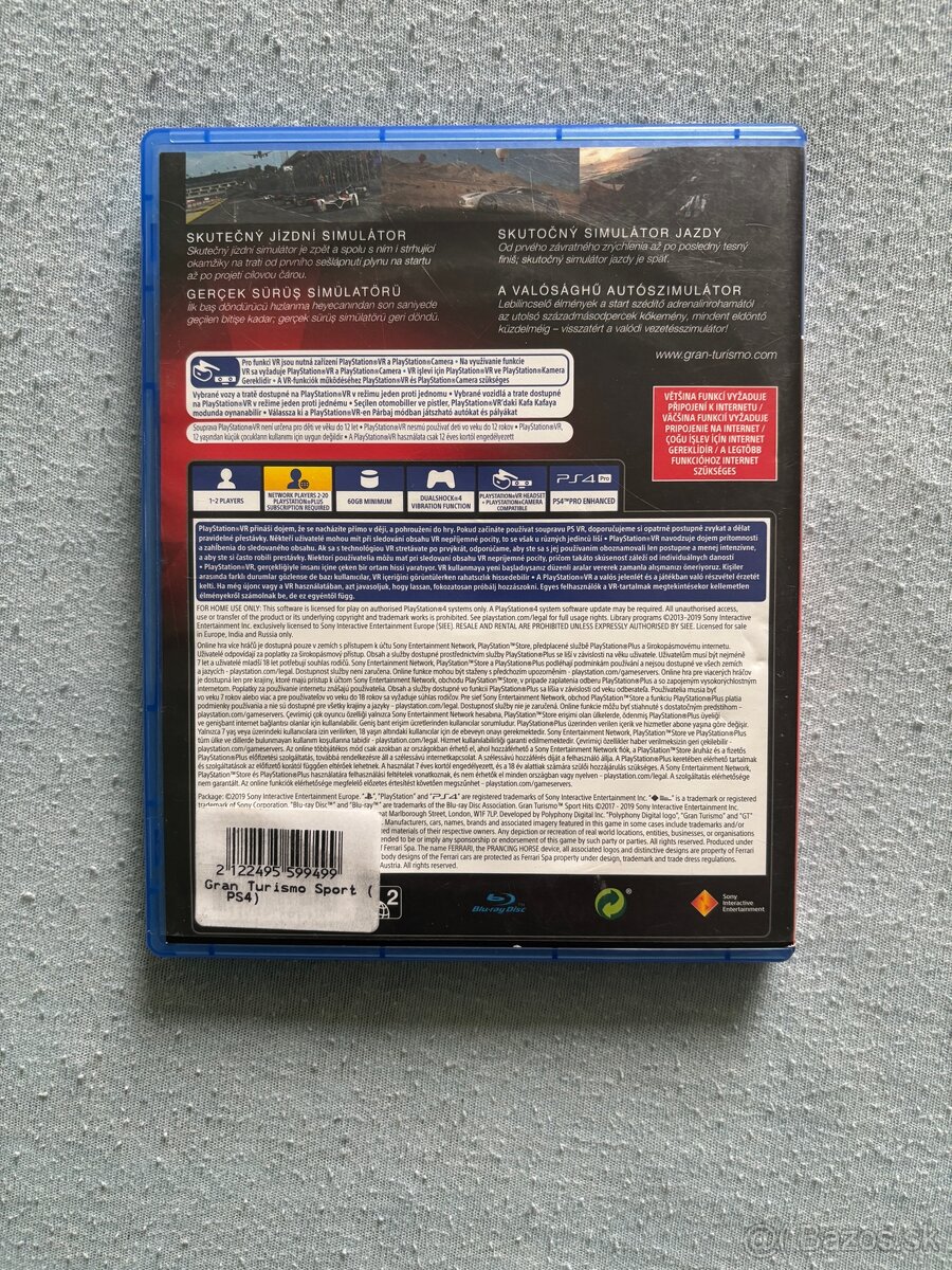 Hra na ps4-GRAN TURISMO - 3