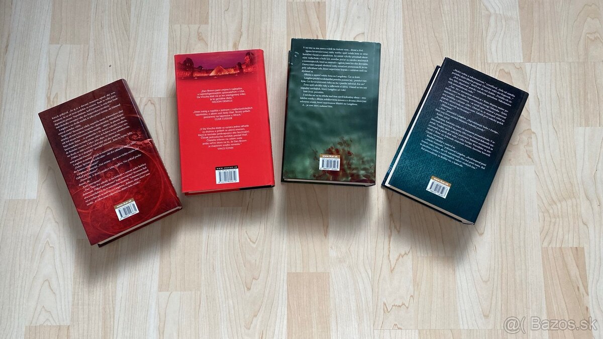Dan Brown 4 knihy set TOP stav - 3