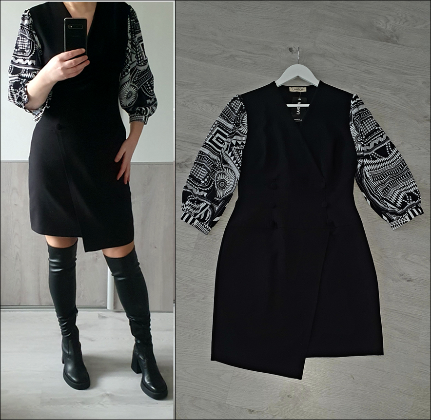 Sakové elegantné šaty v.40 - 3