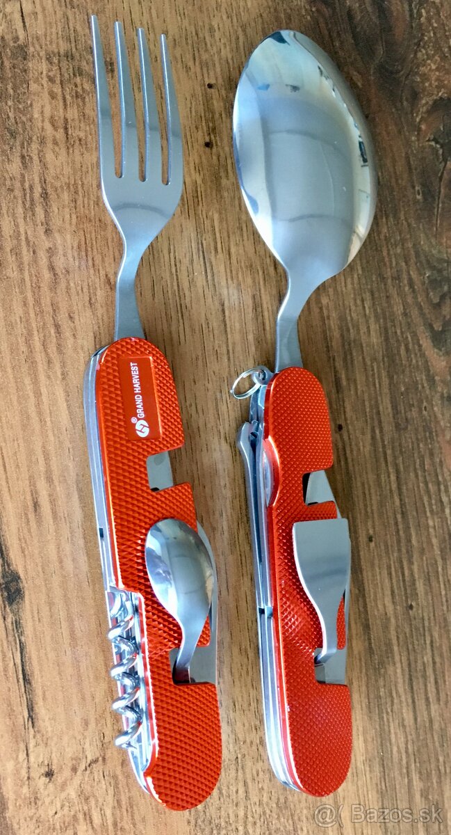 Nôž, kemping príbor, turistický nožík s puzdrom - 3