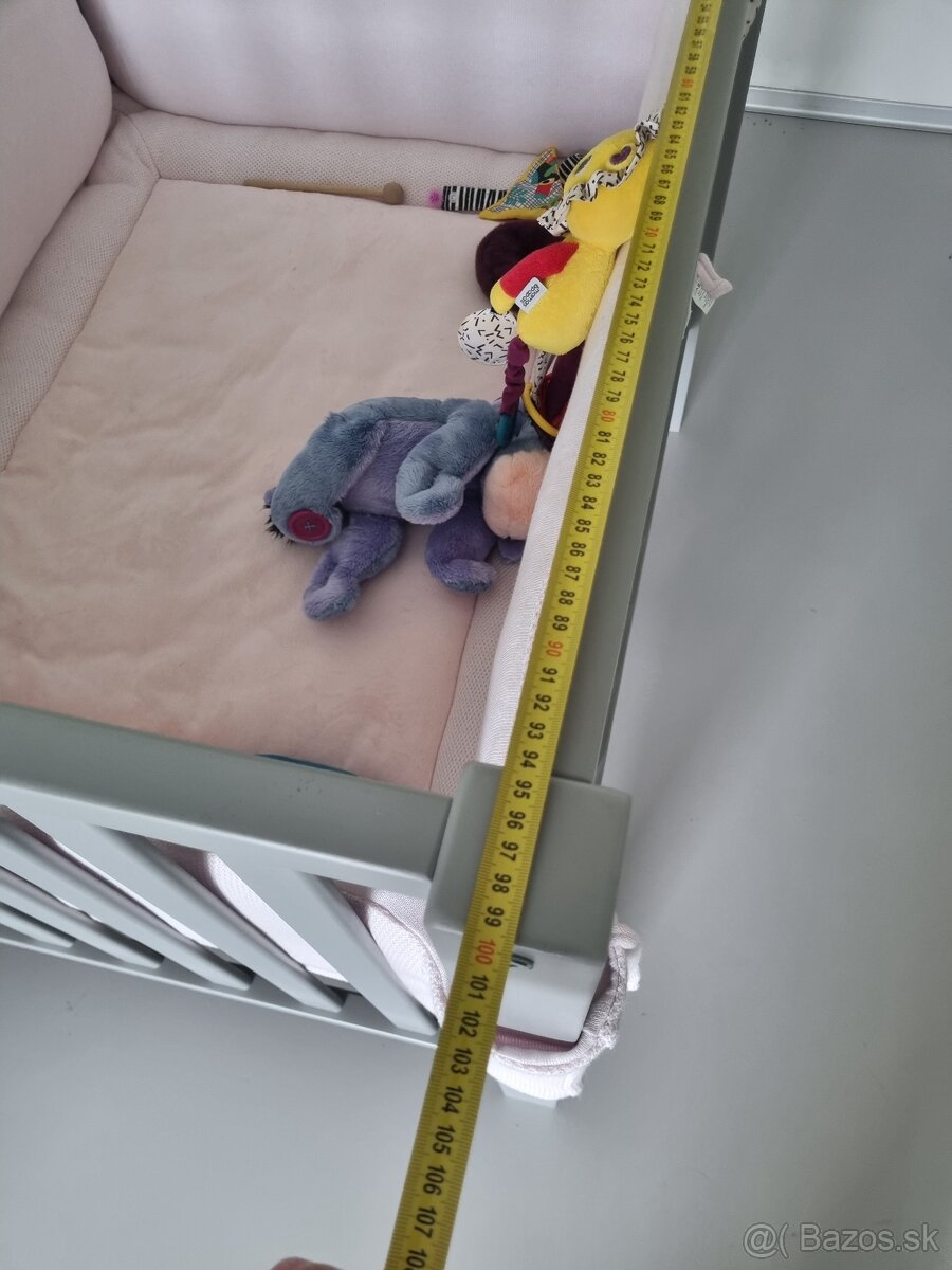 Quax drevená detská ohrádka Marie Lucca 100x80x85 cm - 3