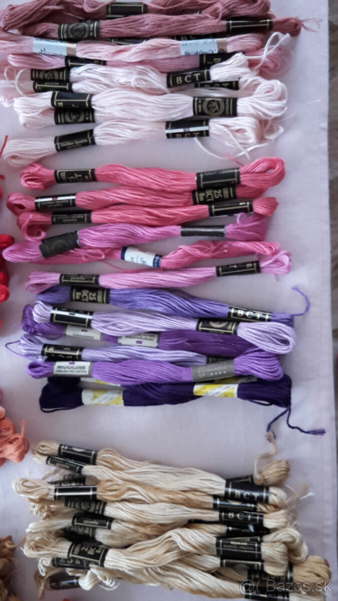 Vyšívacia priadza - MULINKA a PERLA - 3