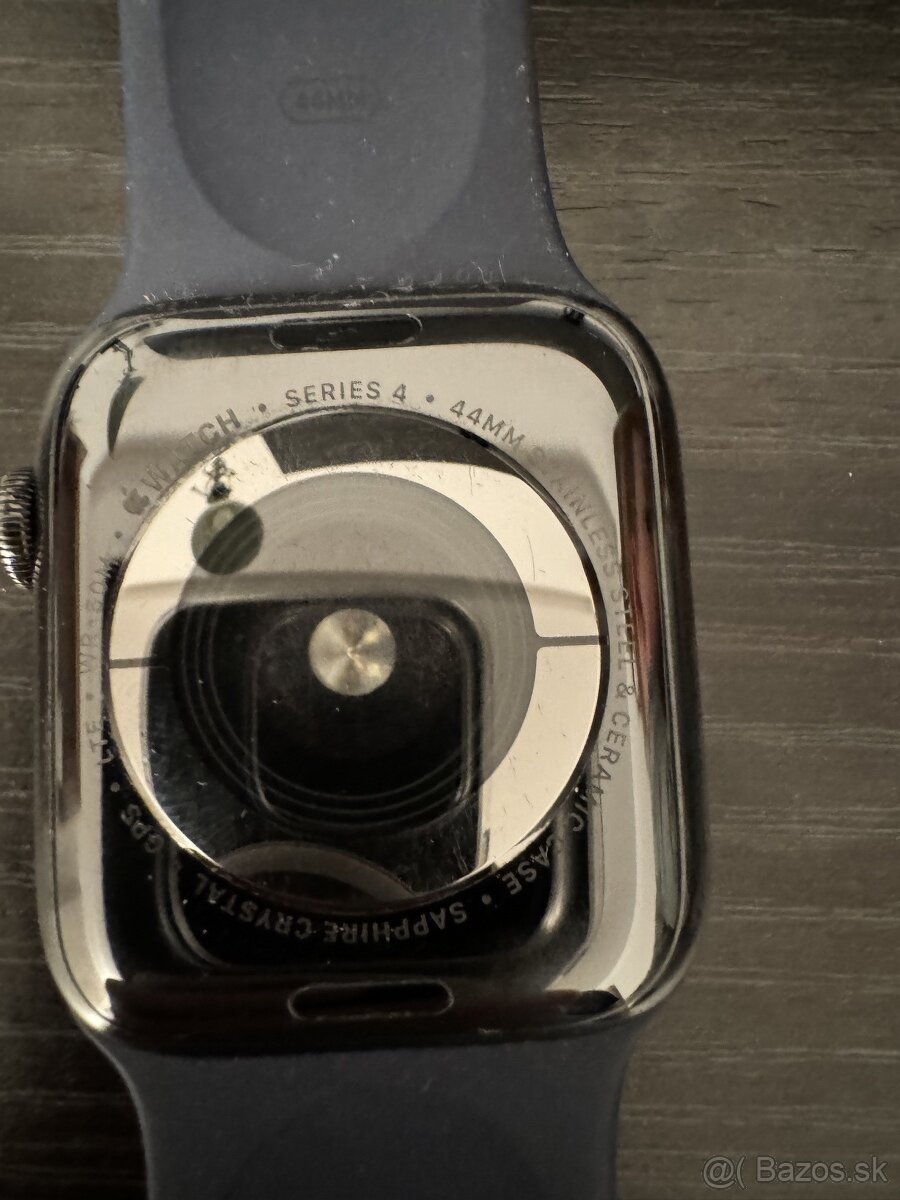 apple watch 4 44mm steinless steel celullar - 3