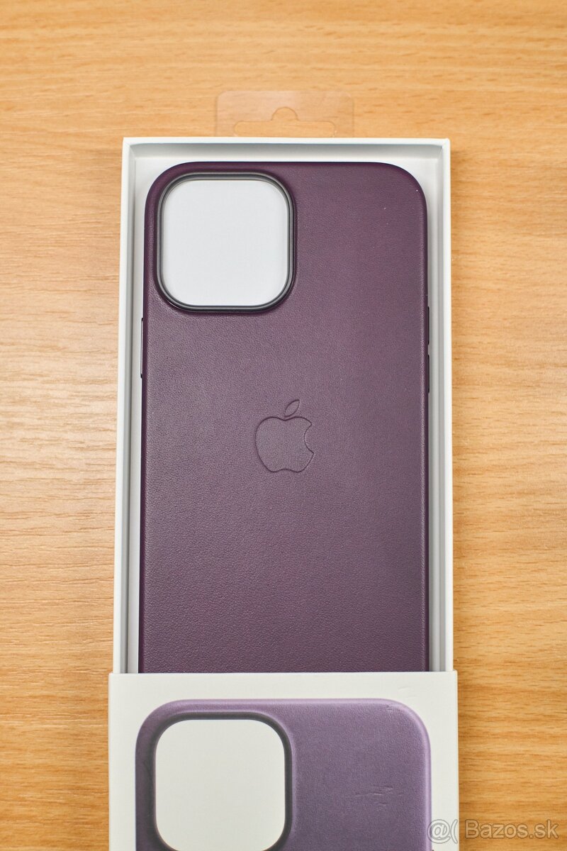 Apple iPhone 13 Pro Max originálne kožené púzdro - 3