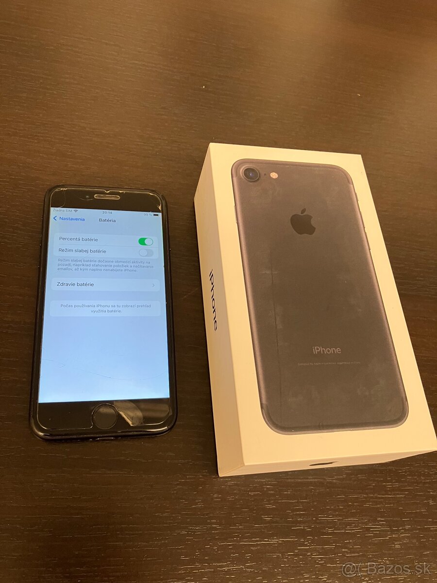 IPhone 7 32 GB čierny - 100% batéria nová - 3