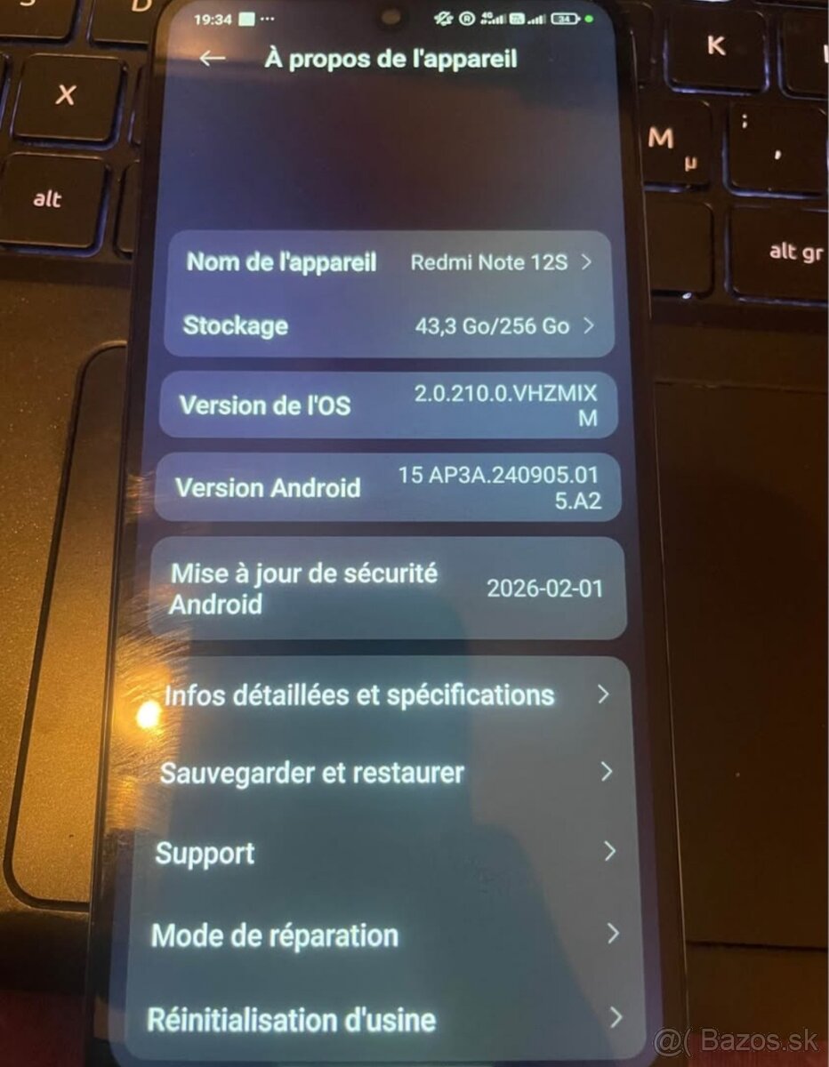 Redmi note 12S 256GB - 3