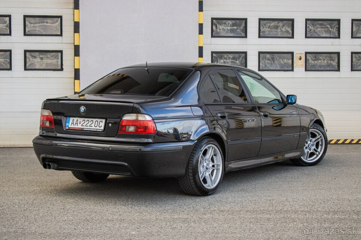 BMW 530D E39 M-Packet Cosmosschvarz - 3