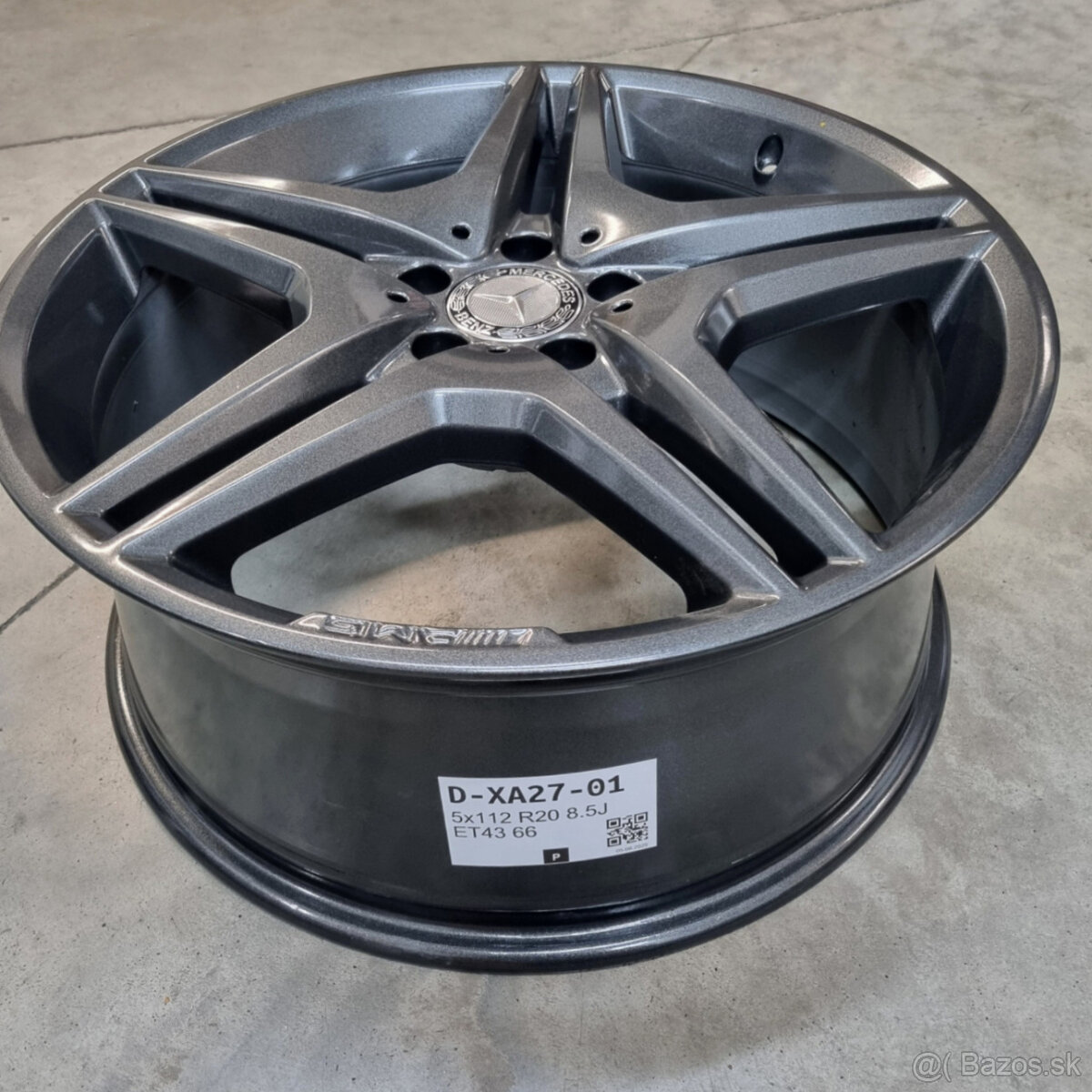 Hliníkové Mercedes disky 5x112 R20 8,5J ET43 - 3
