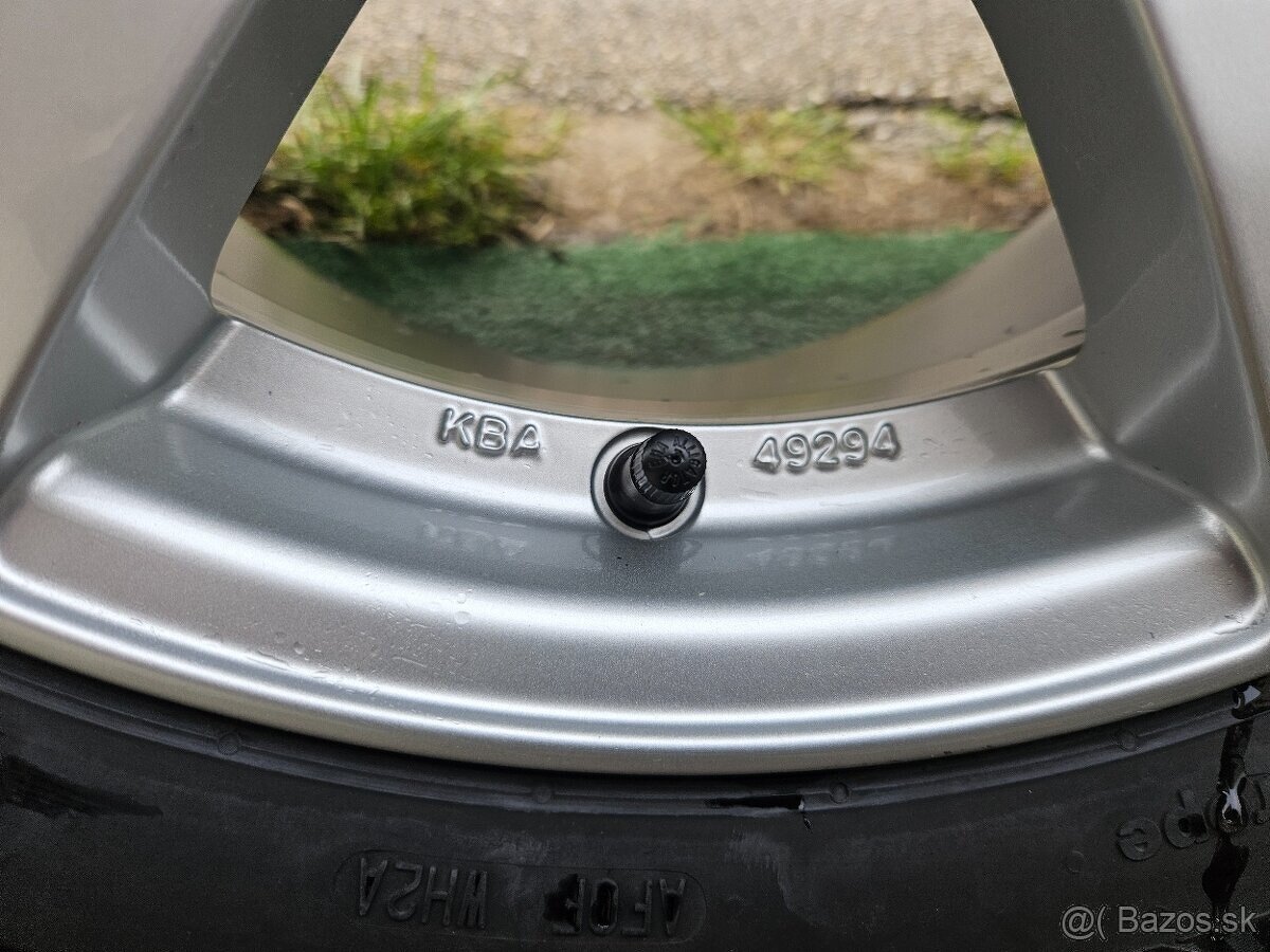 Nemecké disky DEZENT 5x112 r16 + zimné 205/55 r16 - 3