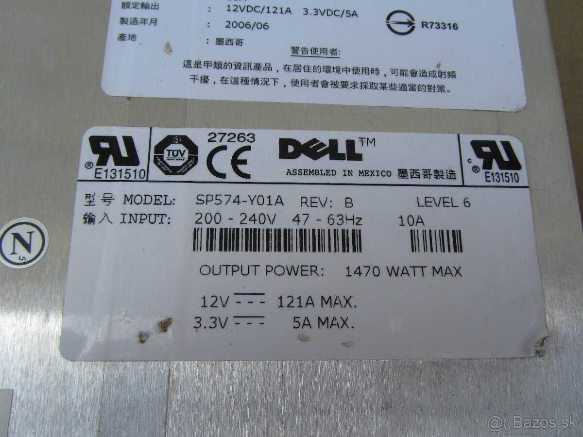 Zdroje Dell pre server - 3