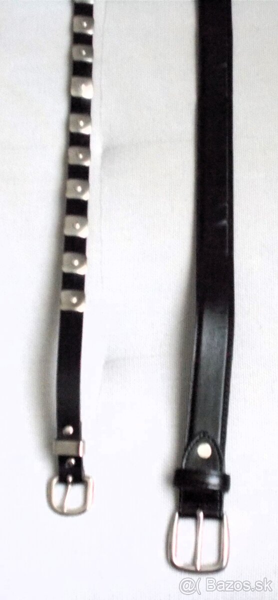 Predám kožené opasky a kravatu - 3