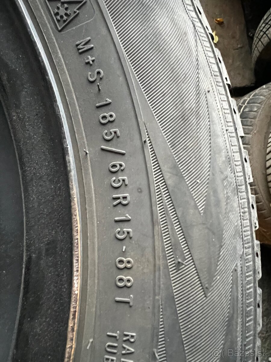 Zimná Sada 185/65R15 Disky 4x100 - 3