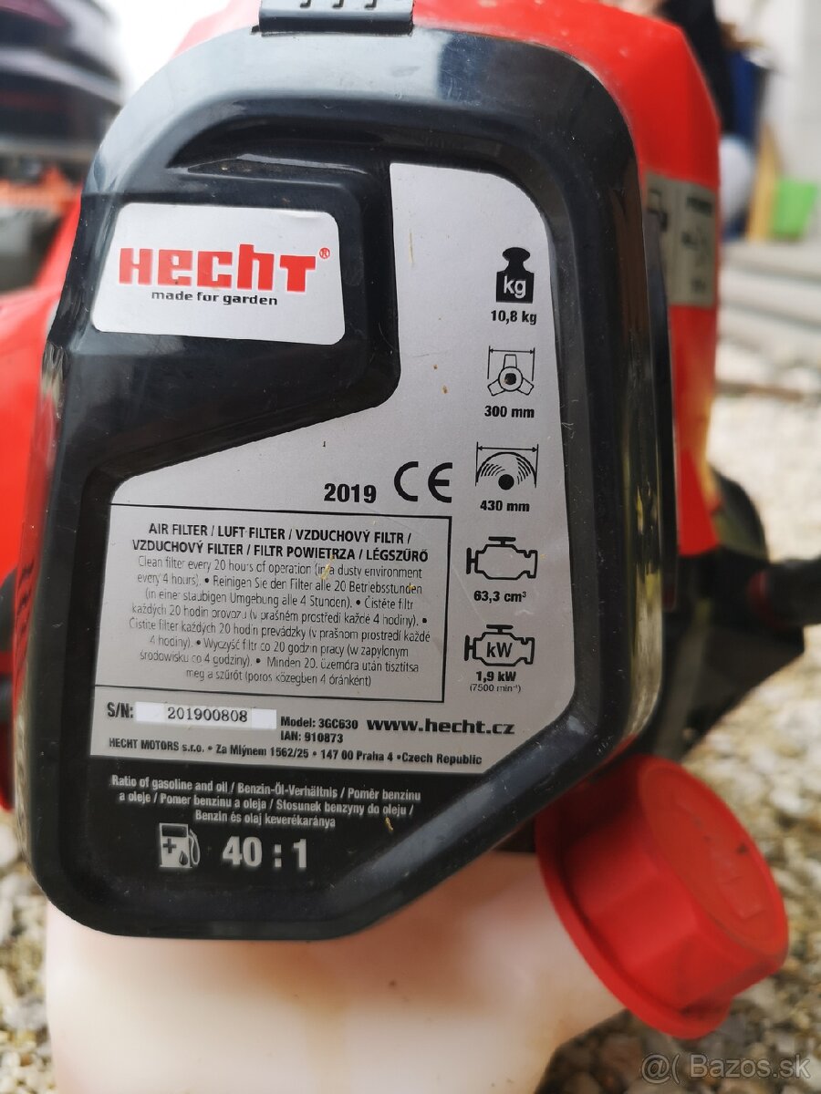 Krovinorez Hecht 163 (najsilnejší od Hecht) - 3