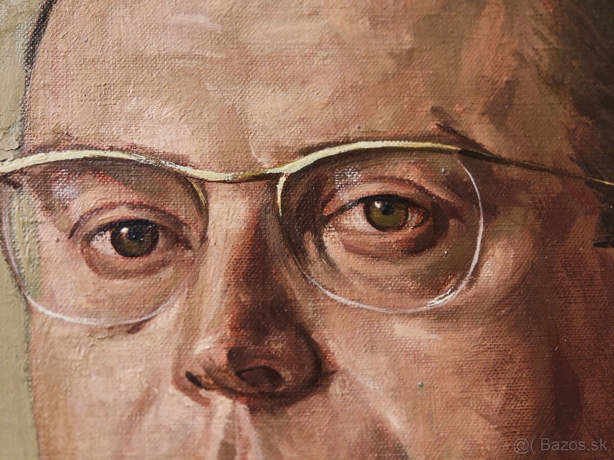 Portrét muža Jan van Loo 114 x 95 cm - 3