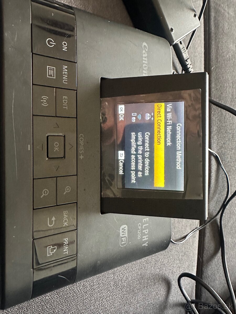 Foto tlačiareň Canon SELPHY CP1200 - 3