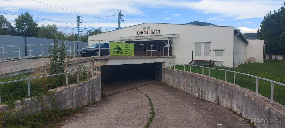 Prenájom garáže – Považská Bystrica, Okružná ul. (sídlisko S - 3