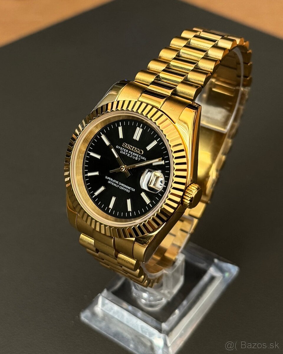 Orian - Seiko Mod Gold Datejust - 3