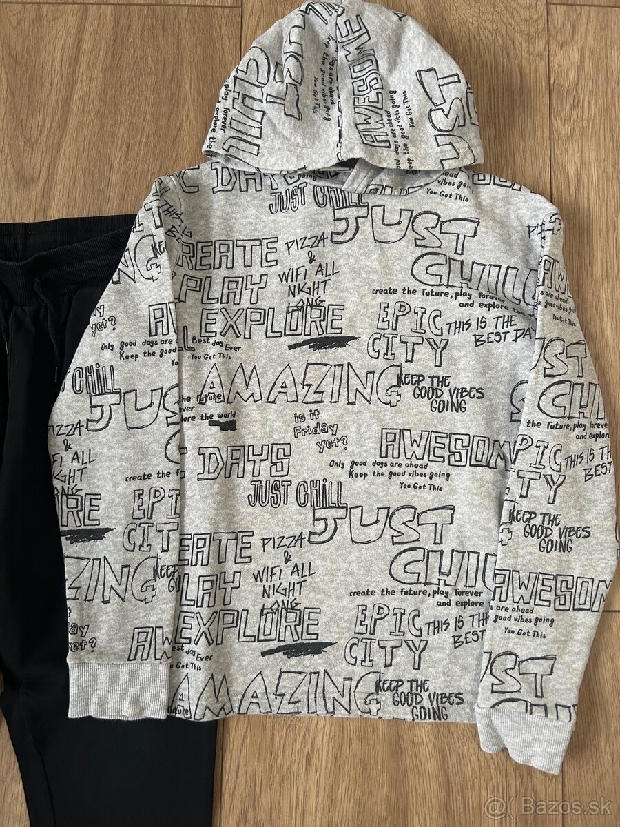 Tepláky a mikiny veľ. 146/152 - 3