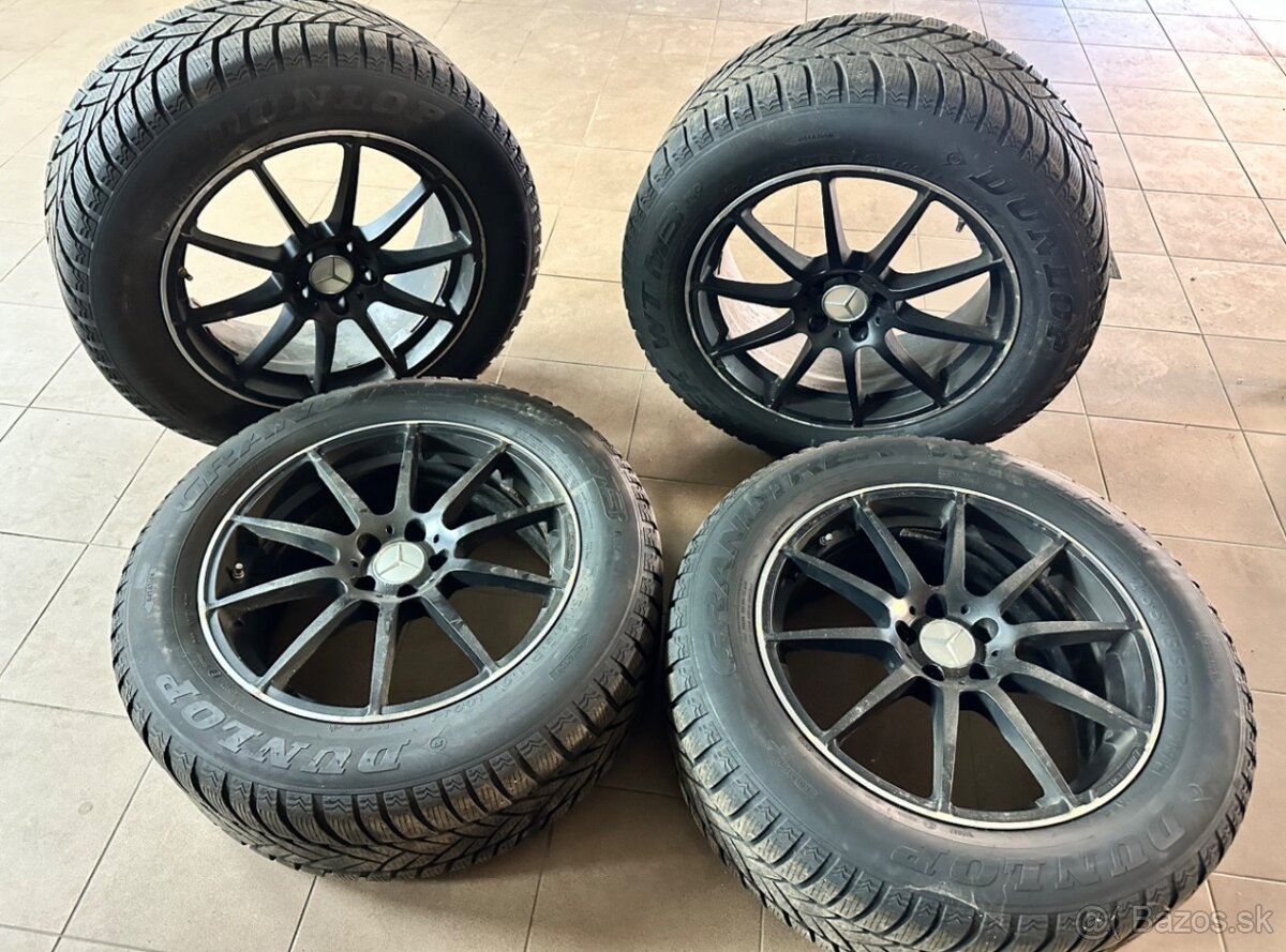 Dunlop zimne pneumatiky 265/55 R19 s alu diskami - 3