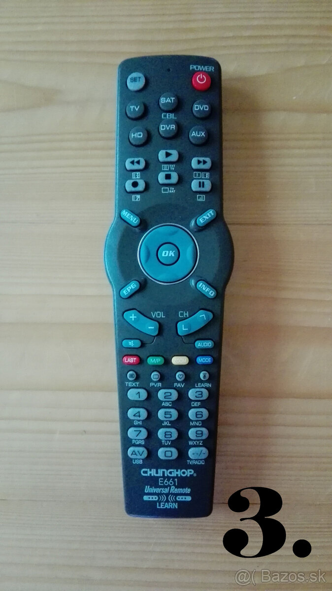 Univerzálne TV ovládače - 3