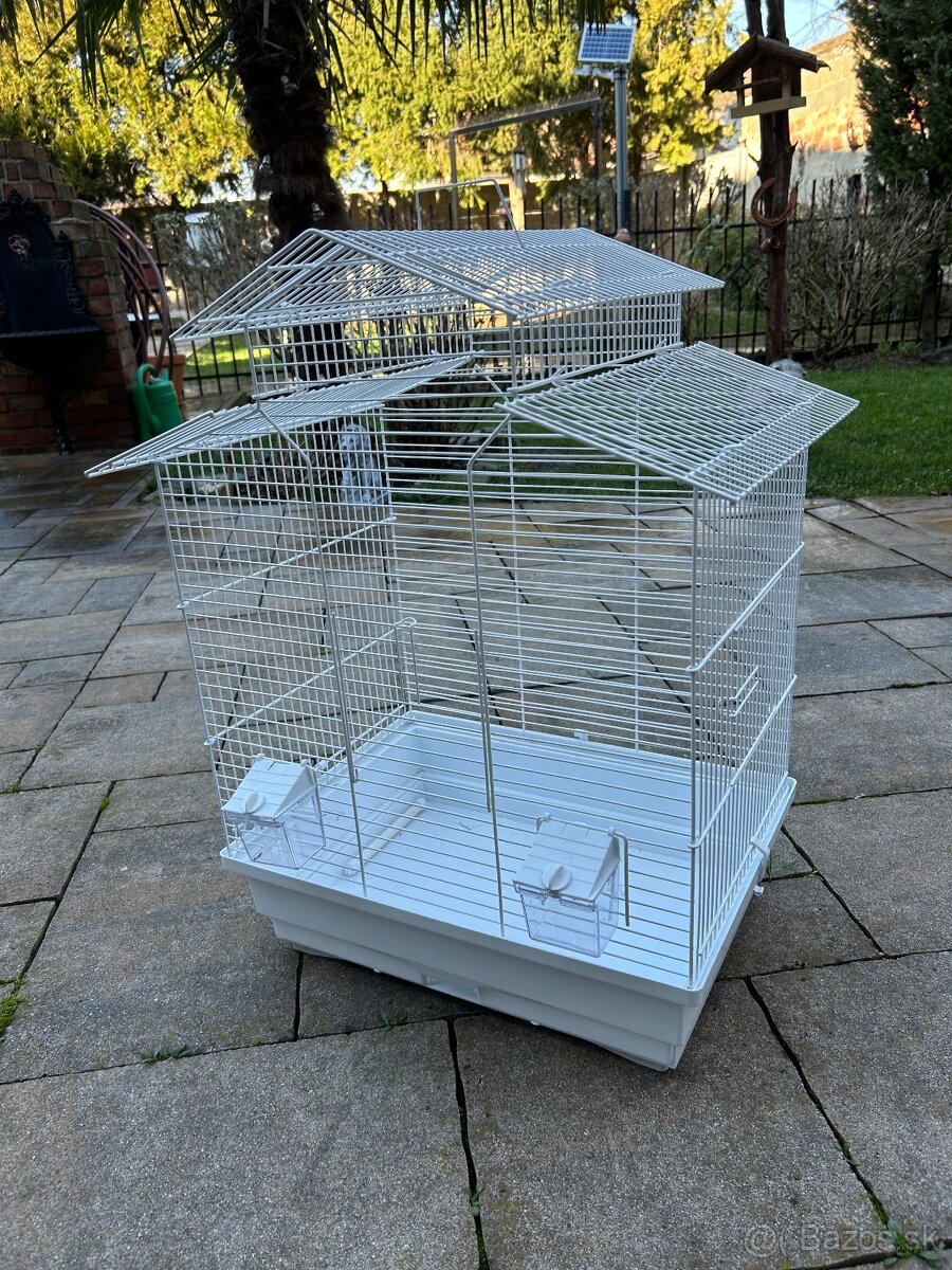 Klietka pre vtaky papagaje andulky. - 3