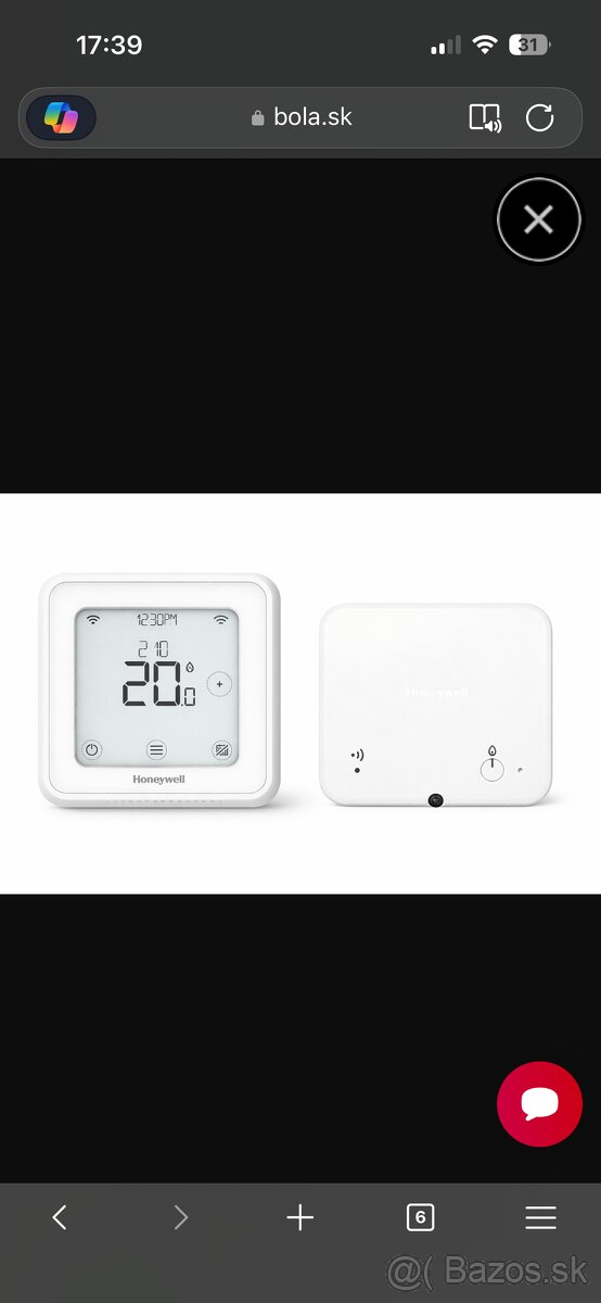 Termostat Honewell T6 Smart - 3