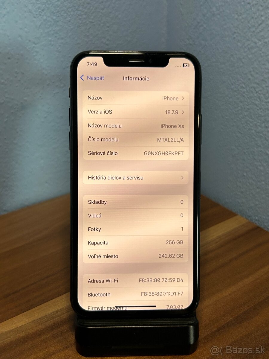 IPhone XS 256Gb Space gray - 3