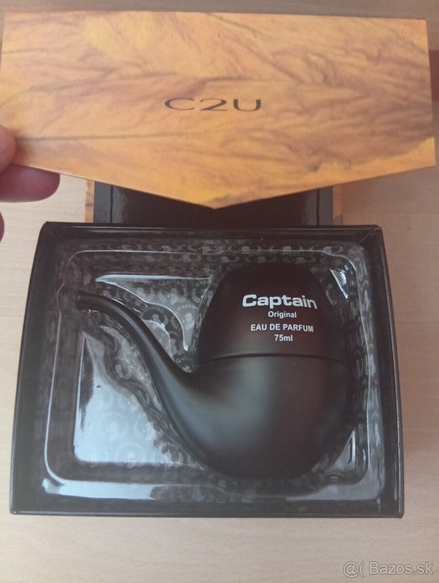 Krásny pánsky parfém fajka - sladký drevity - 3