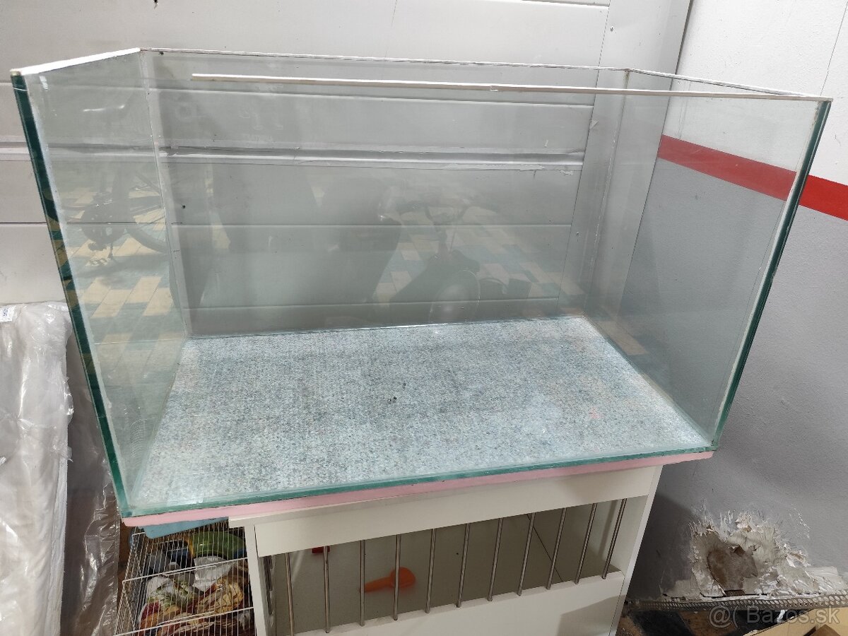 Akvárium 100x55x55 CM hrúbka skla 1cm - 3