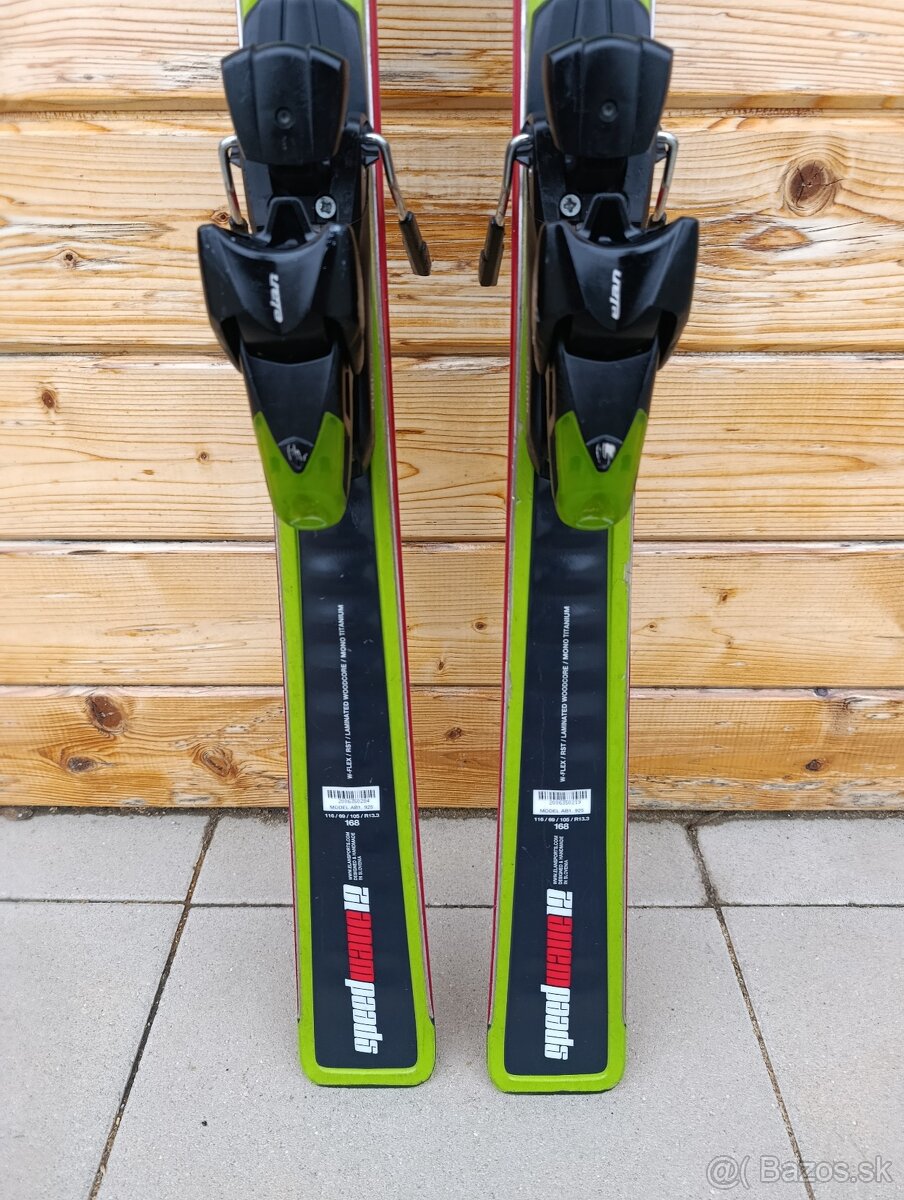 LYŽE ELAN SPEED WAVE 12 168CM + NORDICA QUEST MAX 130 28CM - 3