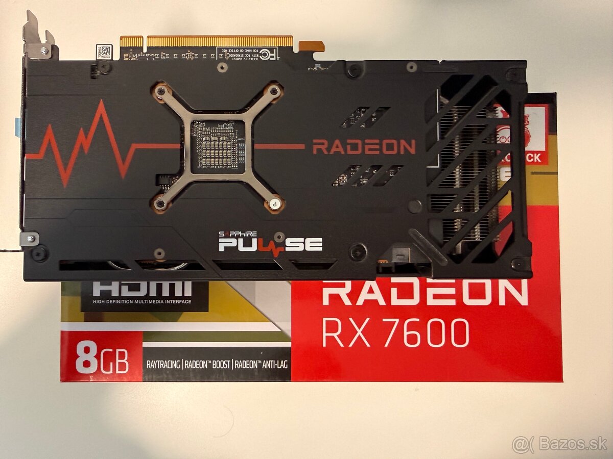 Sapphire AMD RADEON RX 7600 8GB - 3