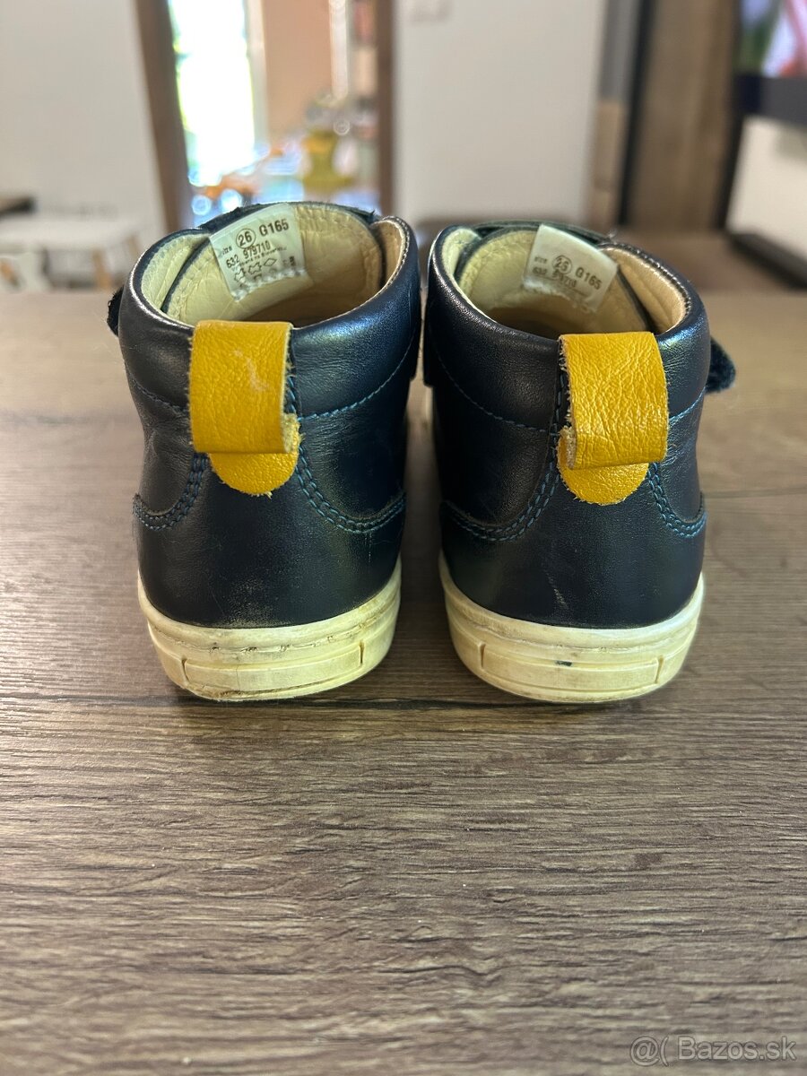Detske prechodne kožené topanky - 3